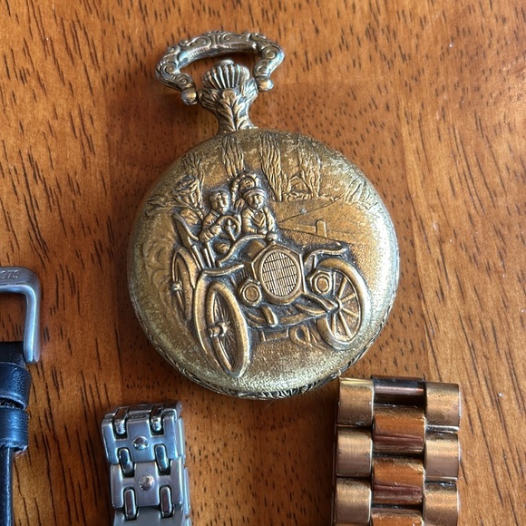 Watch assortment, 5 with new batteries! Ladies and pocket watch - Picture 7 of 16